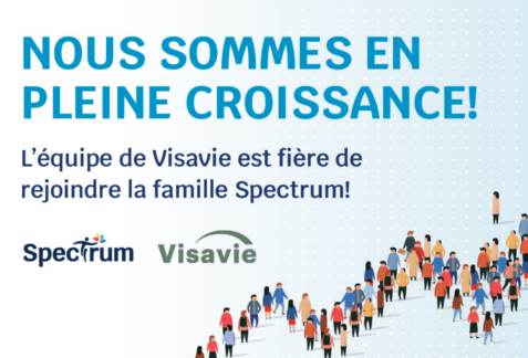 Spectrum Health Care, en partenariat avec Novacap, est heureux d'annoncer l'acquisition de Visavie, un fournisseur de services aux personnes âgées dont le siège social est situé à Montréal, au Québec