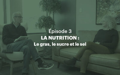 La nutrition chez les personnes âgées : Le gras, le sucre et le sel