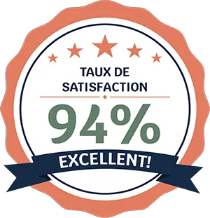 Taux de satisfaction